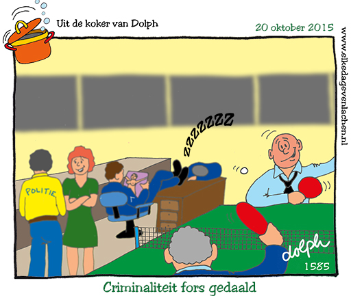 Criminaliteit laag