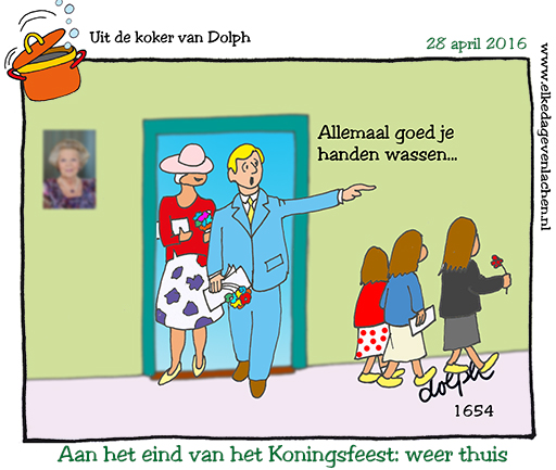 Koningsdag 2016 weer thuis
