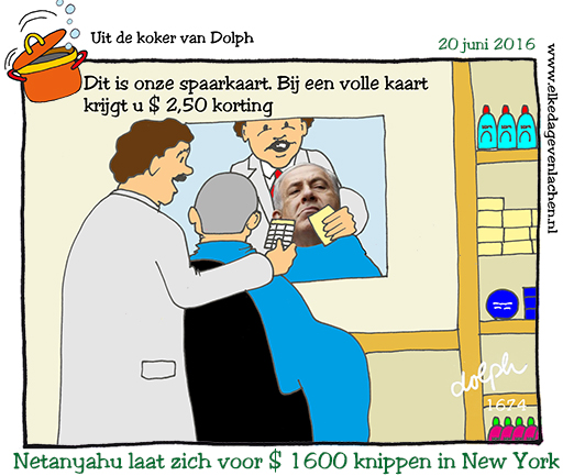 Netanyahu dure kapper