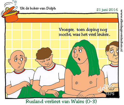 Rusland verliest van Wales 0-3