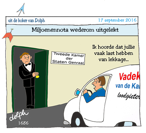 Uitlekken Miljoenennota
