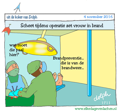 brandbare vrouw ok