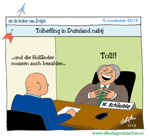 tolheffing Duitsland nabij