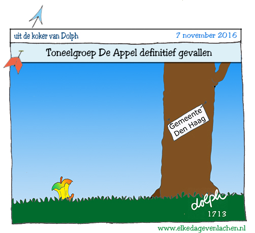 de Appel gevallen