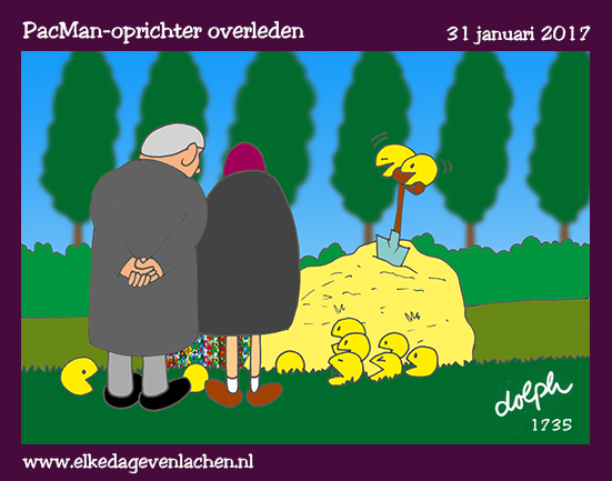 PacMan oprichter overleden