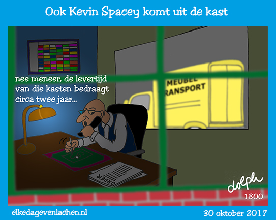 Kevin Spacey uit de kast
