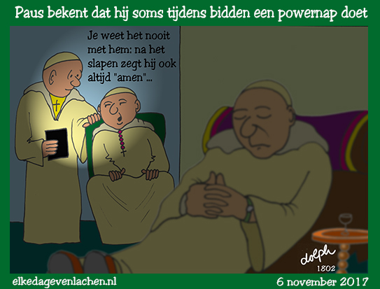 slapende paus