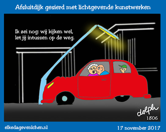 Daan Roosegaarde afsluitdijk