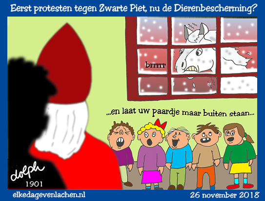 laat uw paardje maar buiten staan