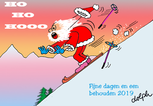 gelukkig nieuwjaar cartoonman