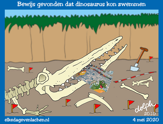 dinosaurus zwemmen