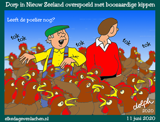 boosaardige kippen