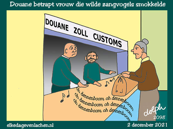 douane smokkelen zangvogels