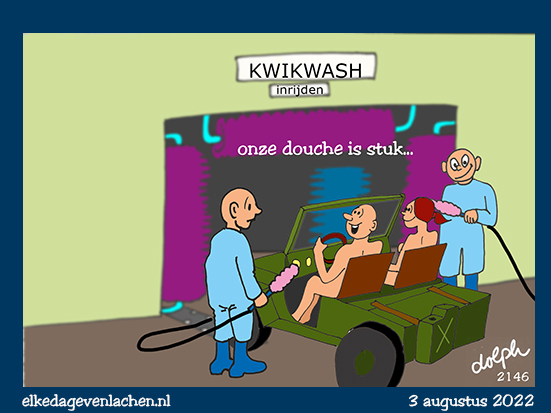 douche wasplaats