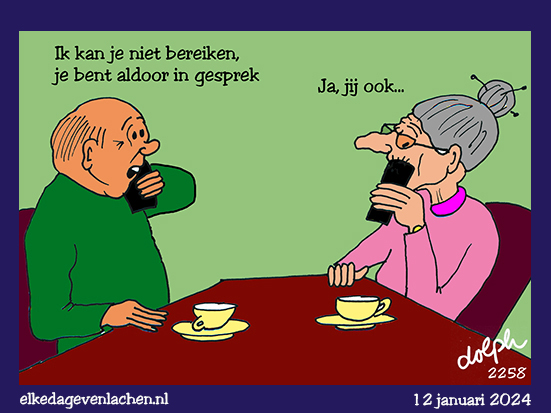 in gesprek
