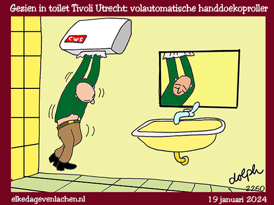 handdoek oproller